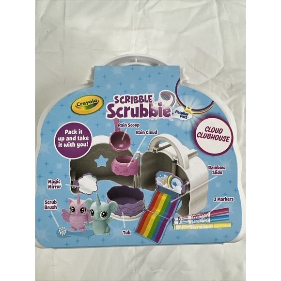 Crayola Other - Crayola- Scribble Scrubbie Cloud Playhouse NIB
